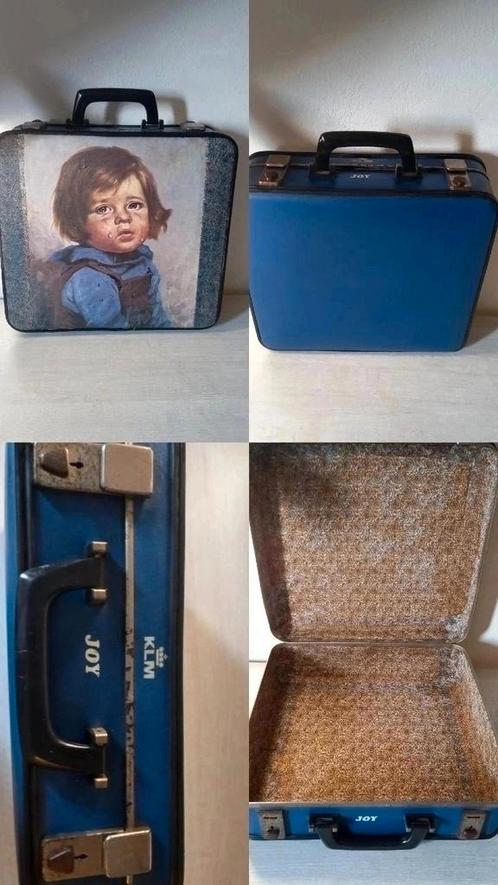 Unieke vintage upcycle thema logeer koffertjes, Antiek en Kunst, Curiosa en Brocante, Ophalen of Verzenden