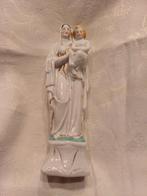 Vintage Maria met Kind Porseleinen Beeld hoogte 17 cm., Ophalen of Verzenden