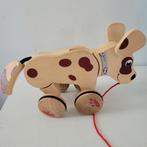 Houten Trek Hond Speelgoed, Ophalen of Verzenden, Gebruikt, Duw- of Trekspeelgoed