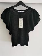 ZARA top met volantmouwen mt. S, Kleding | Dames, Verzenden, Nieuw, Maat 36 (S), Zara