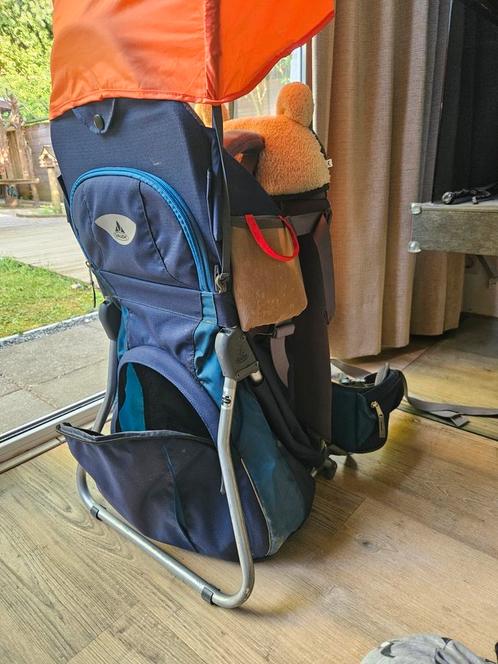 Vaude kinderdrager Jolly Comfort incl zonnendak, kwijlkussen, Kinderen en Baby's, Babydragers en Draagdoeken, Gebruikt, Overige typen