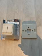 Berker opbouw dubbele wisselschakelaar, Ophalen, Nieuw, Schakelaar