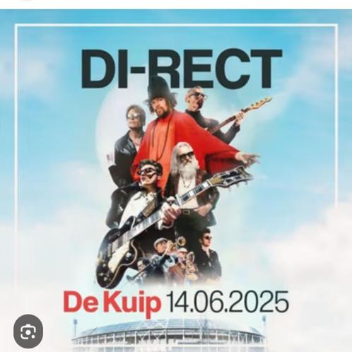 Concertkaartjes Di-rect 14 juni, 14-06-2025, goedkoop, Tickets en Kaartjes, Concerten | Pop, Twee personen, Juni