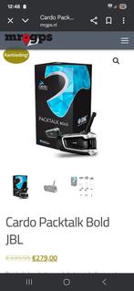 Cardo Packtalk Bold
Communication in Motion
scala rider, Motoren, Ophalen, Zo goed als nieuw