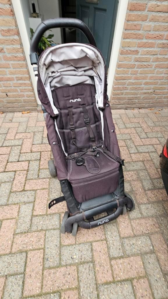 Nuna pepp, Kinderen en Baby's, Buggy's, Gebruikt, Overige merken, Regenhoes, Verstelbare rugleuning, Zonnekap, Ophalen