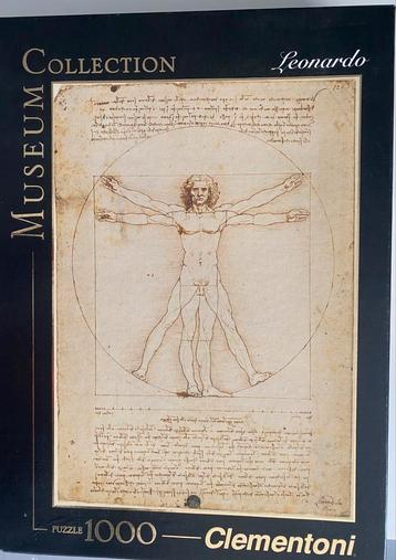 Clementoni Puzzel Vitruvian Man Leonardo Davinci beschikbaar voor biedingen