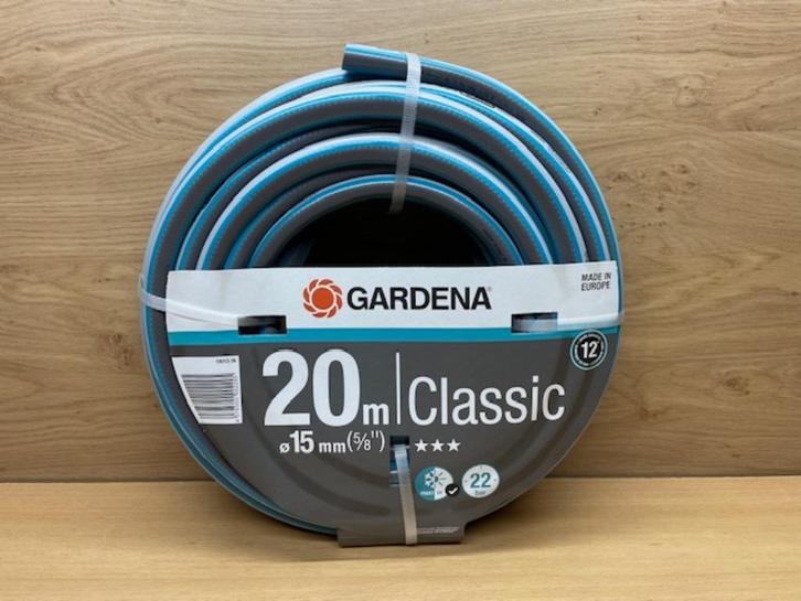 Tuinslang Gardena Classic 20m., Tuin en Terras, Tuinslangen, Nieuw, Tuinslang, Ophalen of Verzenden