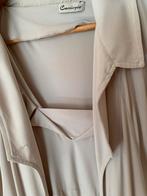 Jurk met bijpassende blazer  van Cassiopee maat 42/44, Beige, Maat 42/44 (L), Cassiopee, Ophalen of Verzenden