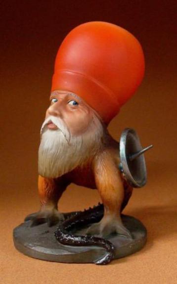Jeroen Bosch sculptuur van gedrocht met baard beschikbaar voor biedingen