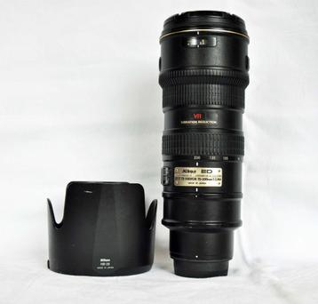 Nikon AF-S 70 - 200 mm 2.8 VR G ED beschikbaar voor biedingen