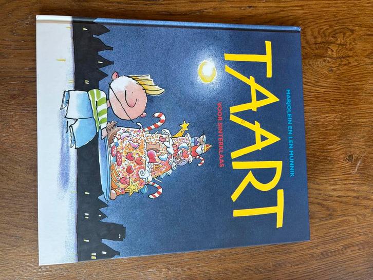 Taart voor Sinterklaas - Marjolein en Len Munnik, Boeken, Kinderboeken | Jeugd | onder 10 jaar, Zo goed als nieuw, Sprookjes, Ophalen of Verzenden