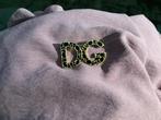 DG Broche met Strass, Overige materialen, 4 tot 7 cm, Ophalen of Verzenden, Zo goed als nieuw