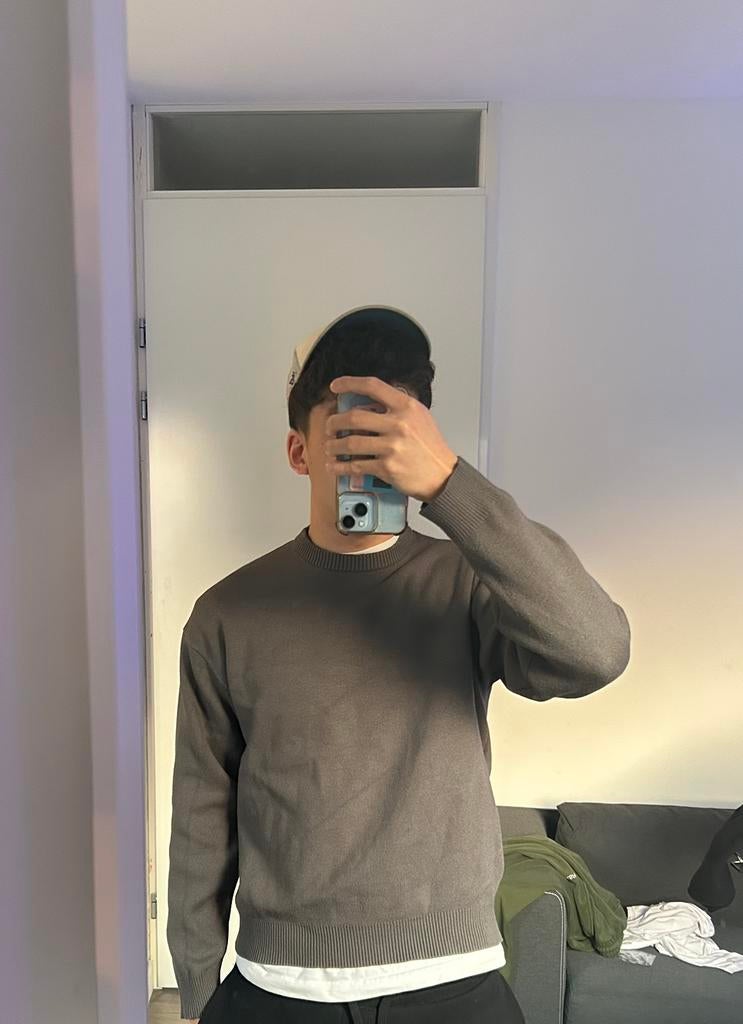 Zara sweater, Kleding | Heren, Truien en Vesten, Ophalen of Verzenden, Zo goed als nieuw, Grijs