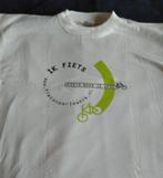 T- shirt Fiets naar je werk, Ophalen of Verzenden, Nieuw, Maat 56/58 (XL), Wit