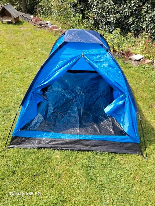 Koepeltent/ festival tent/ kinder bijzettent, Caravans en Kamperen, Tenten, tot en met 2, Zo goed als nieuw, Ophalen