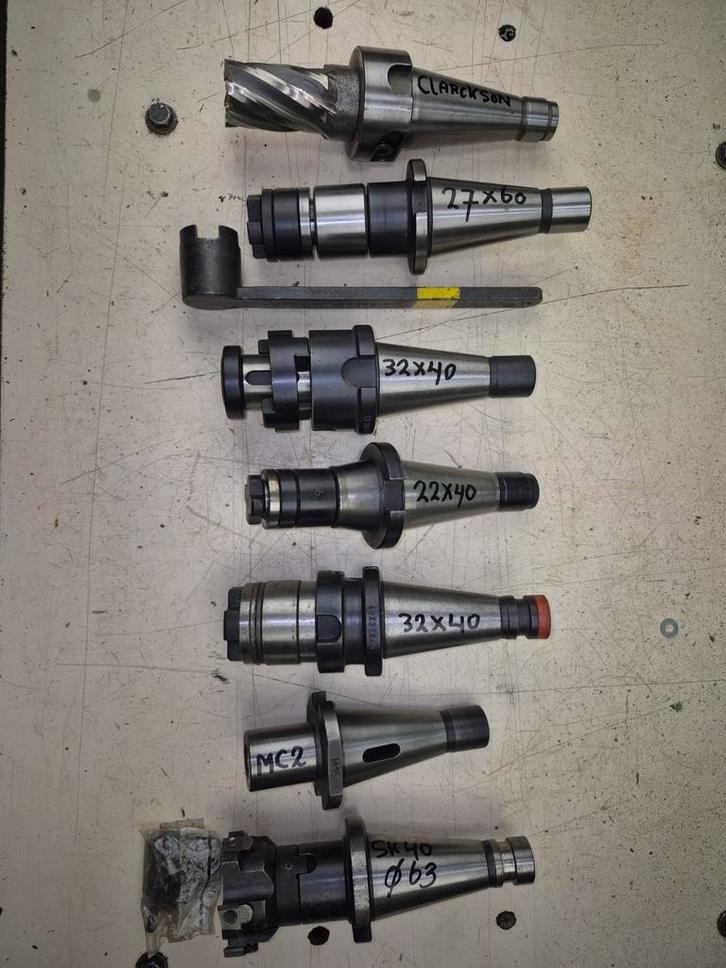 Diverse SK 40 freeshouders, Doe-het-zelf en Verbouw, Draaibanken, Ophalen