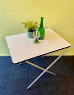 Vintage formica campingtafeltje jaren 60/70 retro formica, Caravans en Kamperen, Ophalen, Campingtafel, Zo goed als nieuw, Nvt