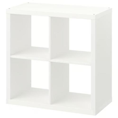 Ikea Kallax 2x2 met Lekman inzetstukken, Huis en Inrichting, Kasten | Wandmeubels, Zo goed als nieuw, Minder dan 100 cm, Minder dan 150 cm