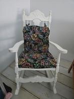 Vintage schommelstoel met kussen, Kinderen en Baby's, Ophalen, Zo goed als nieuw, Stoel(en)