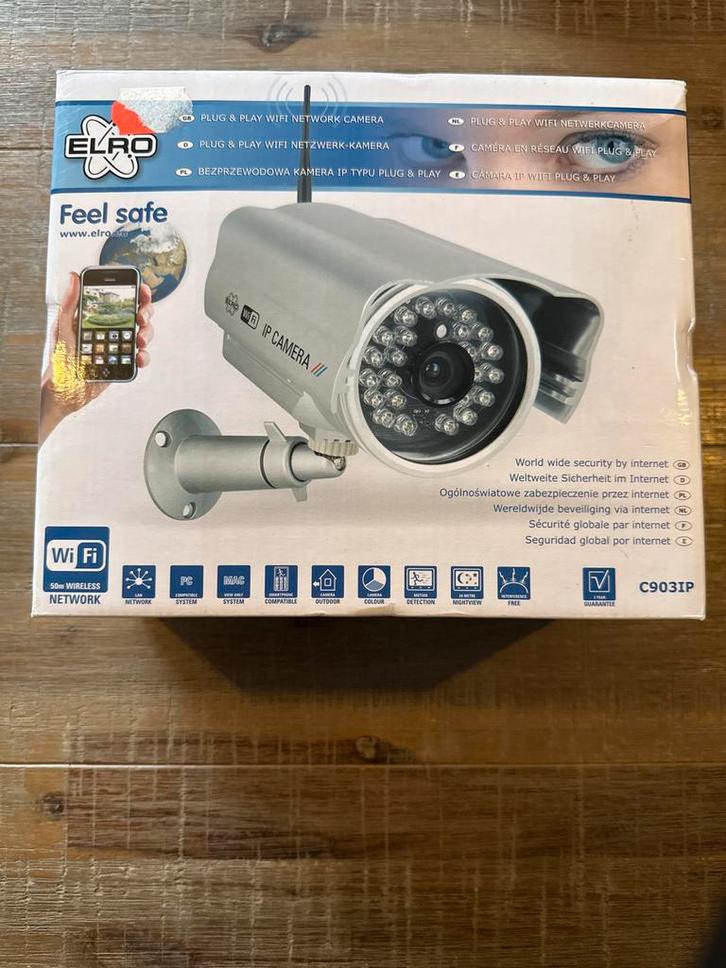 Elro C903IP Buitencamera - Nieuw in doos, Audio, Tv en Foto, Videobewaking, Nieuw, Buitencamera, Ophalen of Verzenden