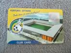 Clubcard. Fortuna Sittard. ???? Blanco achterkant, Verzamelen, Ophalen of Verzenden, Zo goed als nieuw, Overige binnenlandse clubs