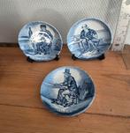 Porseleinen bordjes van Delfsblauw, Ophalen of Verzenden