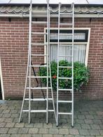 Ladder 3x10, Doe-het-zelf en Verbouw, Ladders en Trappen, Ophalen, Gebruikt, Ladder, 4 meter of meer