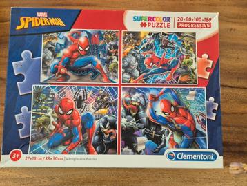 Spiderman 4 puzzels compleet beschikbaar voor biedingen