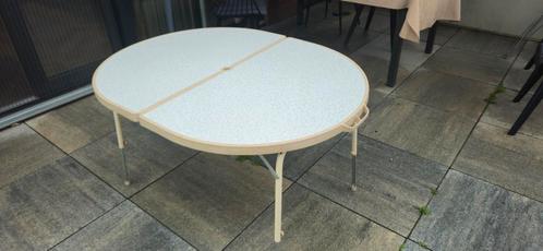 Zeer nette stabiele Crespo inklapbare campingtafel, Caravans en Kamperen, Kampeermeubelen, Gebruikt, Campingtafel, Ophalen