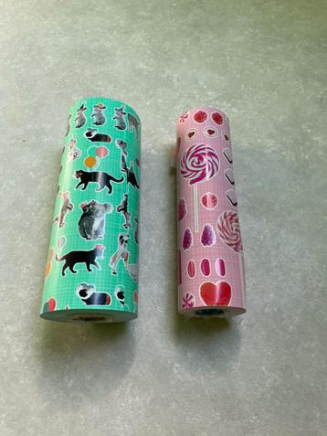 Cadeaupapier inpakpapier. 80 gram. Snoep en katten.  beschikbaar voor biedingen