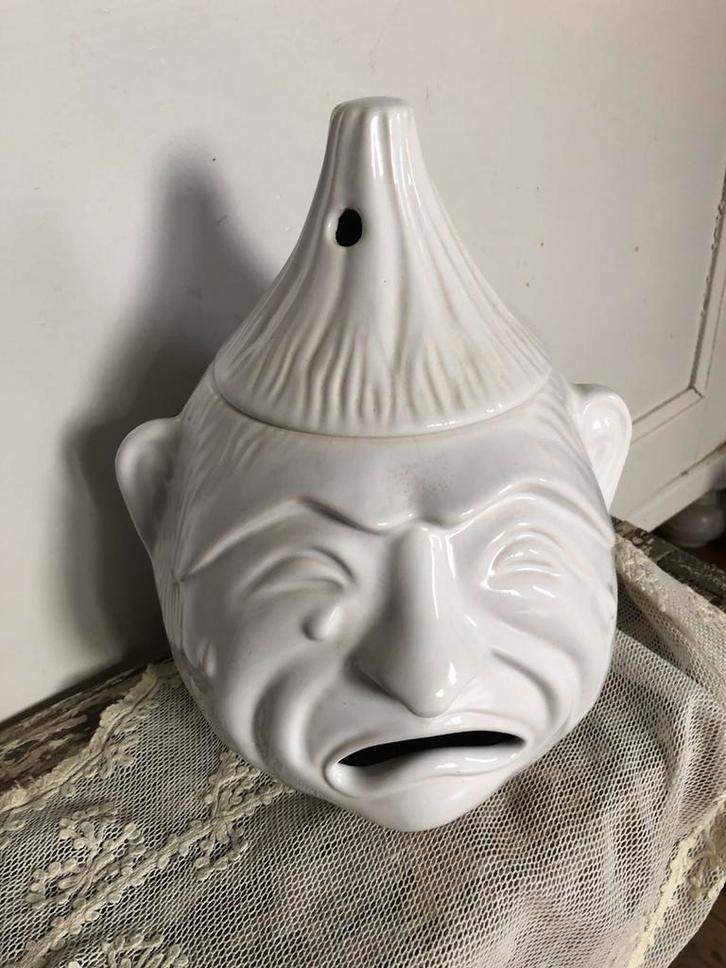 Vintage Keramiek uienpot, Antiek en Kunst, Antiek | Keukenbenodigdheden, Ophalen of Verzenden