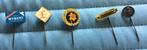 5 speldjes, jaren "60., Verzamelen, Speldjes, Pins en Buttons, Ophalen of Verzenden, Gebruikt, Merk, Speldje of Pin
