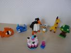 Lego: modellen van 10695. Pinguin, giraf, vissen en taart *, Ophalen of Verzenden, Lego, Zo goed als nieuw, Losse stenen