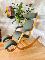 Stokke Varier Gravity balans stoel | fauteuil Ploegwool, Huis en Inrichting, Stof, Ophalen of Verzenden