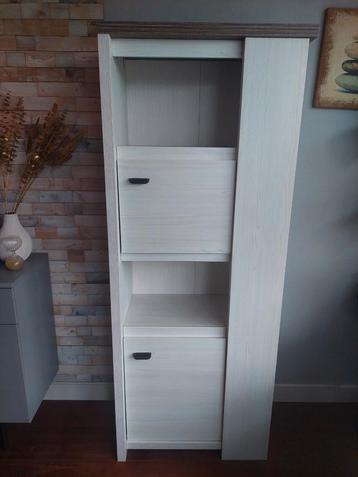 Hoge smalle kast - 4 vakken - 182 x 71 x 40 cm
