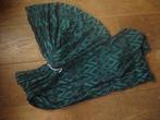 mooie zachte Ringsling Yaro groen-zwart, draagdoek, Kinderen en Baby's, Babydragers en Draagdoeken, Ophalen of Verzenden, Gebruikt