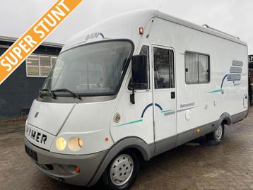 Hymer B574 Vastbed Hefbed 2000 Originele Nederlandse camper