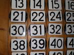 emaille huisnummers oud huisnummer amstelveen nummerbord, Antiek en Kunst, Antiek | Emaille, Ophalen of Verzenden