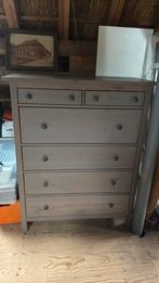 Nette HEMNES ladekast, Ophalen, 100 tot 150 cm, 5 laden of meer, 100 tot 150 cm