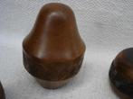 5 stuks KUBA [Congo] art wooden boxes, Antiek en Kunst, Kunst | Niet-Westerse kunst, Ophalen of Verzenden