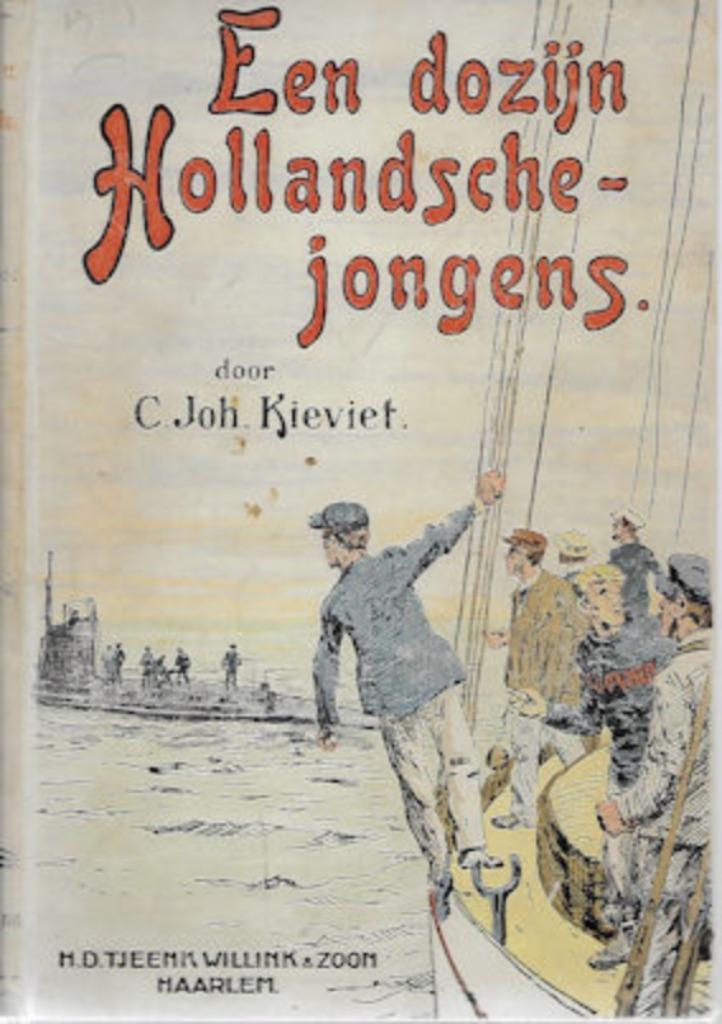 C Joh Kieviet: Een dozijn Hollandsche jongens (1e druk?), Boeken, Overige Boeken, Gelezen, Ophalen of Verzenden