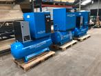 Gis schroefcompressor met luchtdroger 5,5 kw showroommodel, 100 liter of meer, Ophalen, Nieuw