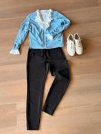 SA downstairs Helena Hart blouse Marie Méro vest, Gabor L 40, Studio Anneloes, Zwart, Maat 42/44 (L), Ophalen of Verzenden