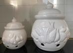 Set Uienpot groentenpot H30 knoflookpot H20, Antiek en Kunst, Antiek | Keramiek en Aardewerk, Ophalen of Verzenden