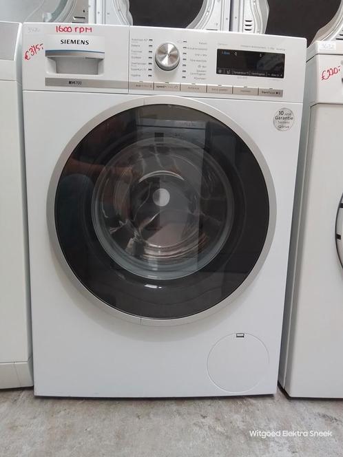 Siemens IQ700 I-Dos wasmachine, 3 maand garantie 3596, Witgoed en Apparatuur, Wasmachines, Refurbished, Voorlader, 8 tot 10 kg