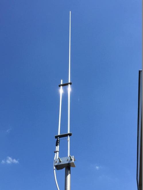 Fm antenne met 15 meter coax kabel en stekker Type J stick, Telecommunicatie, Antennes en Masten, Zo goed als nieuw, Antenne, Ophalen