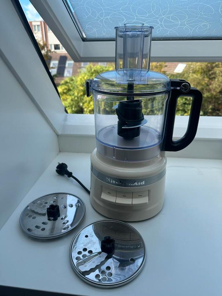 KitchenAid Foodprocessor - Zo goed als nieuw!, Witgoed en Apparatuur, Keukenmixers, Zo goed als nieuw, 2 tot 3 liter, 3 snelheden of meer
