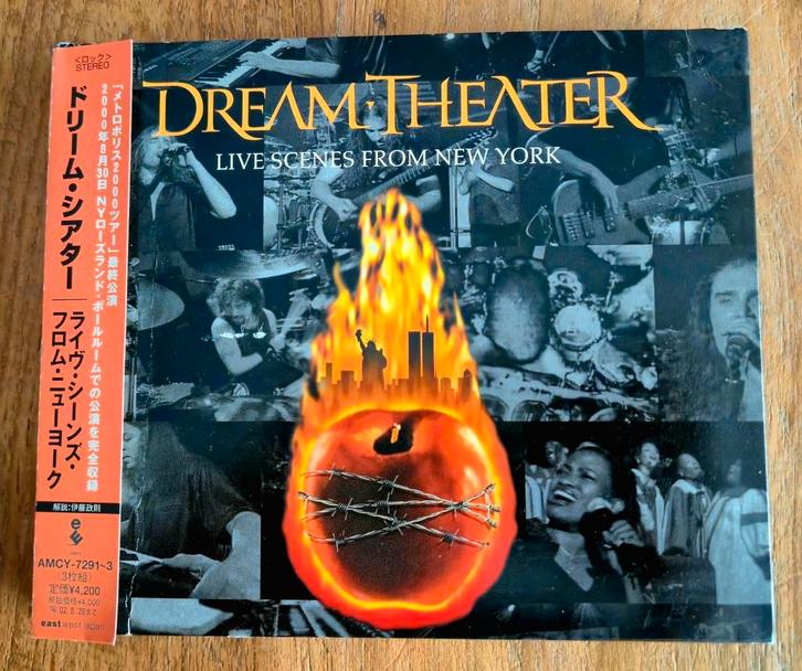 Dream Theater – Live Scenes From New York Original Cover, Cd's en Dvd's, Cd's | Hardrock en Metal, Zo goed als nieuw, Ophalen of Verzenden