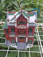 Kersthuisje Lemax hotel, Ophalen of Verzenden, Gebruikt