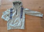 Lichtgroene Vingino Sweater met rits en zak maat 128, Gebruikt, Trui of Vest, Ophalen of Verzenden, Vingino